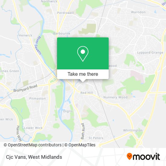 Cjc Vans map