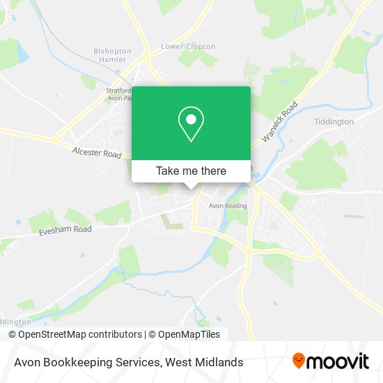 Avon Bookkeeping Services map