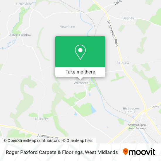 Roger Paxford Carpets & Floorings map