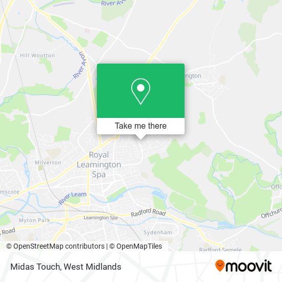 Midas Touch map