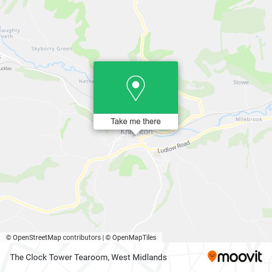 The Clock Tower Tearoom map