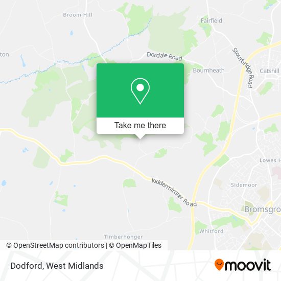 Dodford map