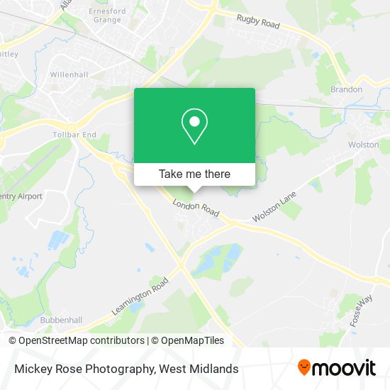 Mickey Rose Photography map