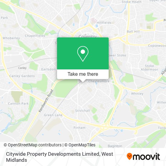Citywide Property Developments Limited map