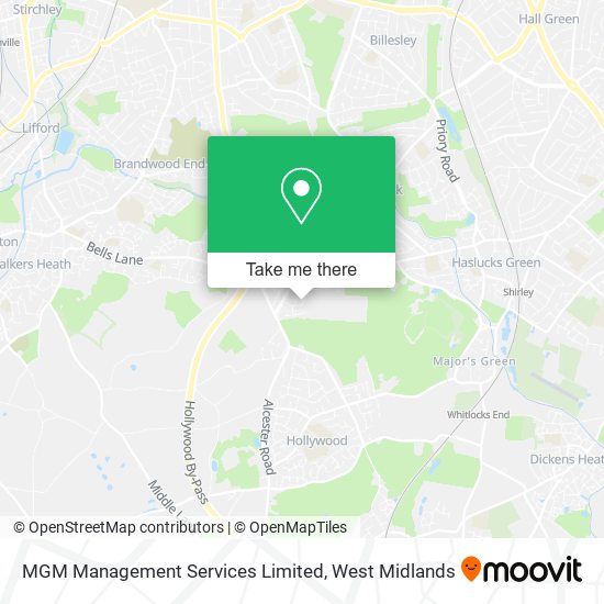 MGM Management Services Limited map