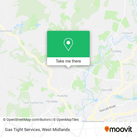 Gas Tight Services map