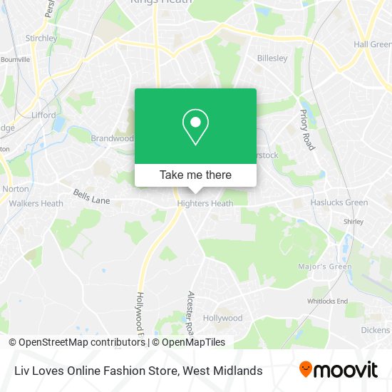 Liv Loves Online Fashion Store map