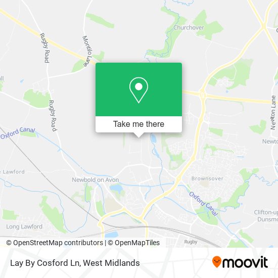 Lay By Cosford Ln map