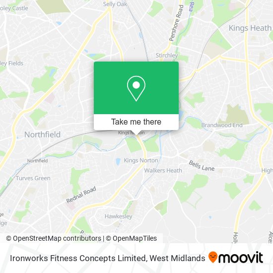 Ironworks Fitness Concepts Limited map