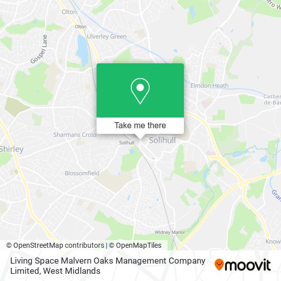 Living Space Malvern Oaks Management Company Limited map