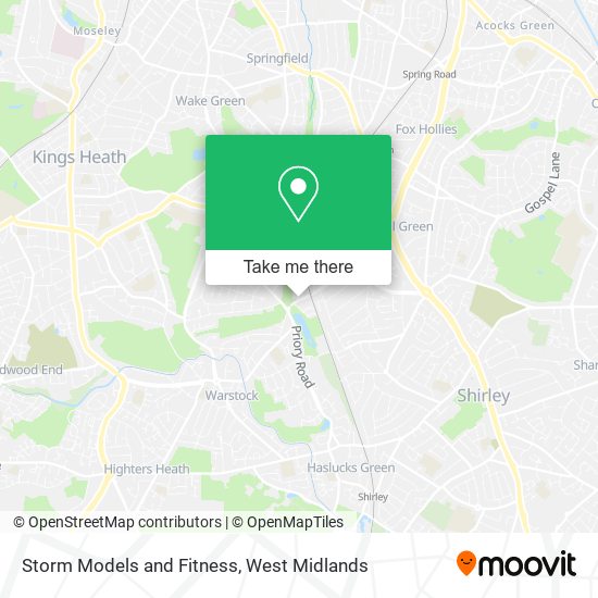 Storm Models and Fitness map