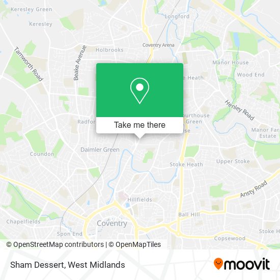 Sham Dessert map