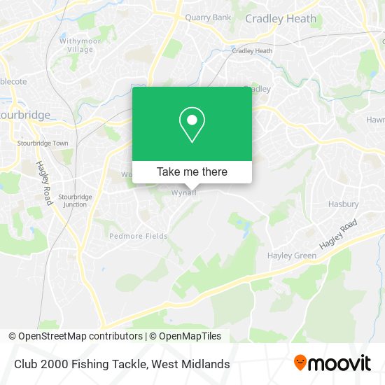 Club 2000 Fishing Tackle map