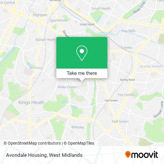 Avondale Housing map