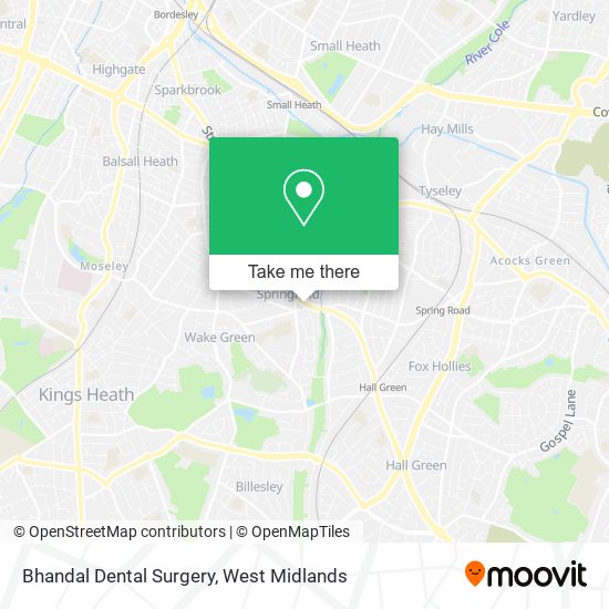 Bhandal Dental Surgery map