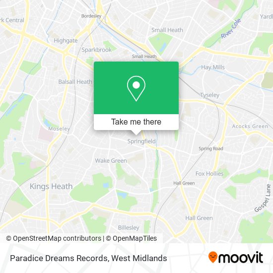 Paradice Dreams Records map