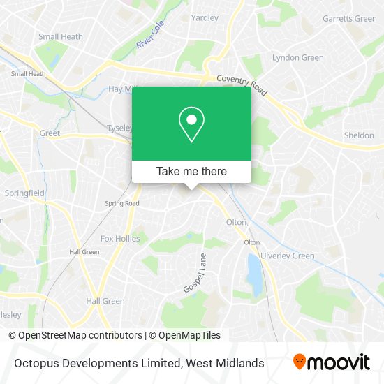 Octopus Developments Limited map