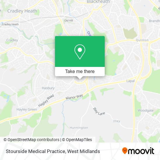 Stourside Medical Practice map