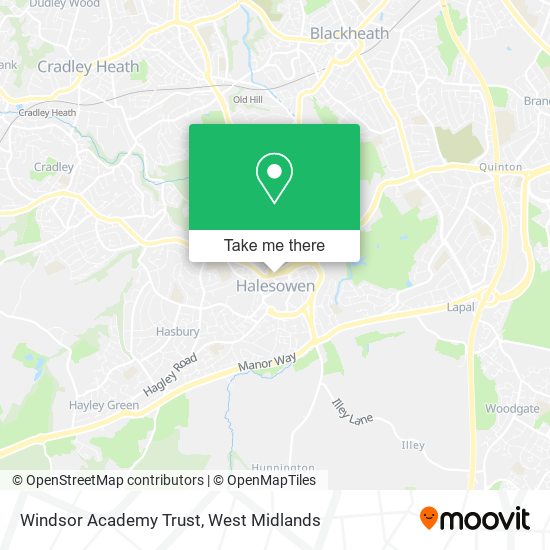 Windsor Academy Trust map