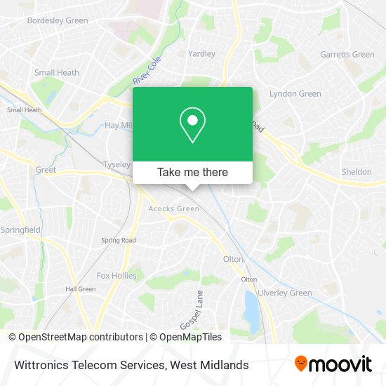 Wittronics Telecom Services map