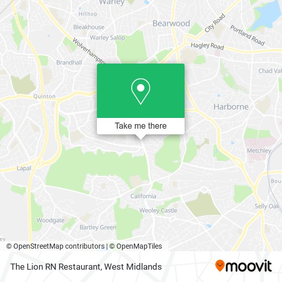 The Lion RN Restaurant map
