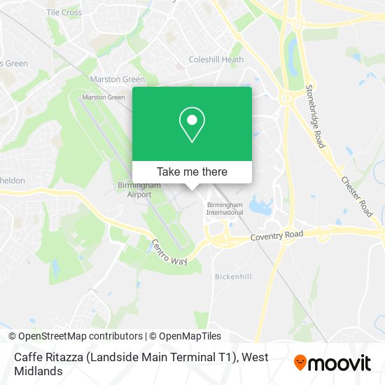 Caffe Ritazza (Landside Main Terminal T1) map