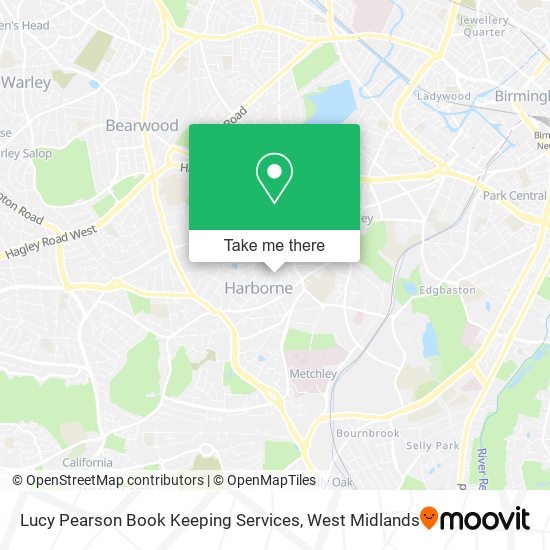 Lucy Pearson Book Keeping Services map