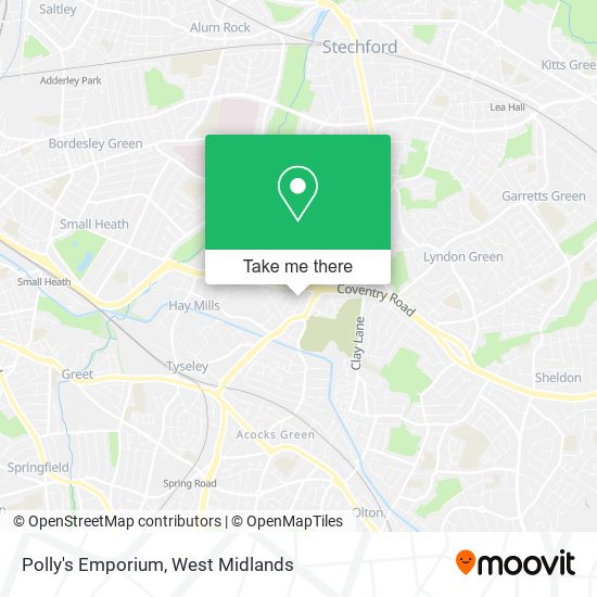 Polly's Emporium map