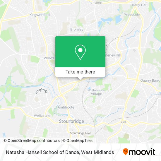 Natasha Hansell School of Dance map