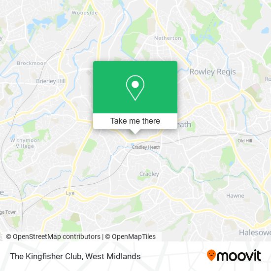 The Kingfisher Club map