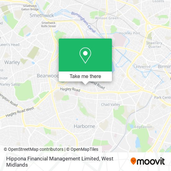 Hippona Financial Management Limited map