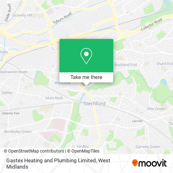 Gastex Heating and Plumbing Limited map