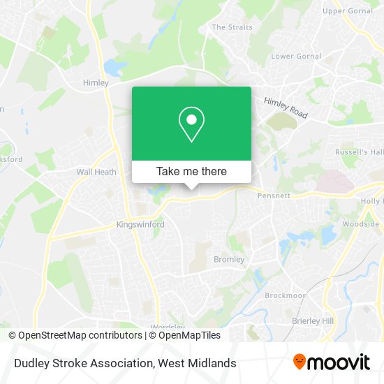 Dudley Stroke Association map