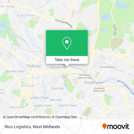Rico Logistics map