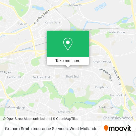 Graham Smith Insurance Services map