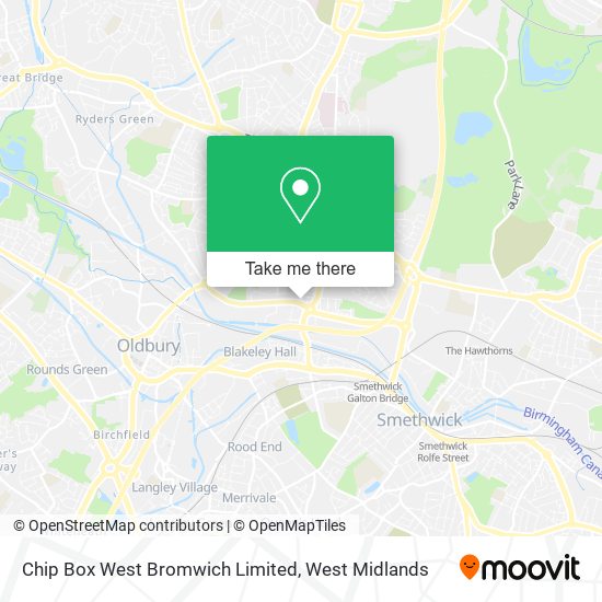 Chip Box West Bromwich Limited map