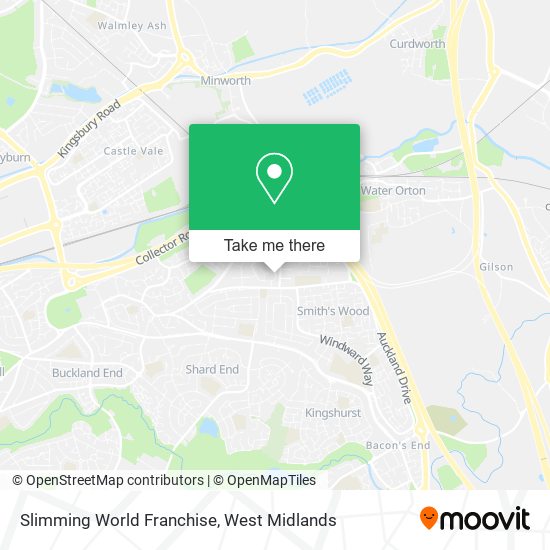 Slimming World Franchise map