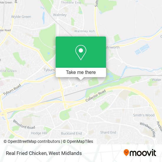 Real Fried Chicken map