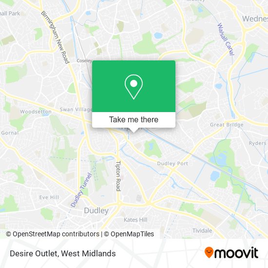 Desire Outlet map