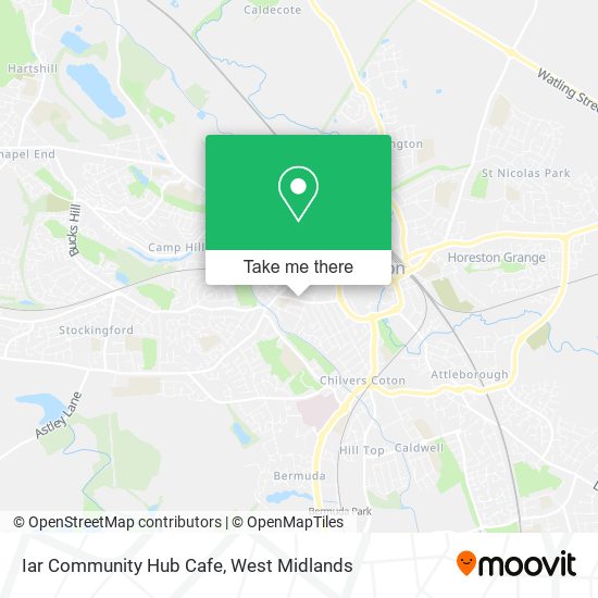 Iar Community Hub Cafe map