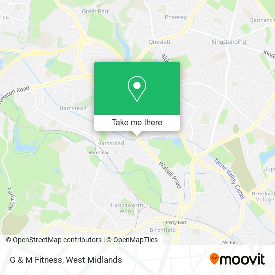 G & M Fitness map