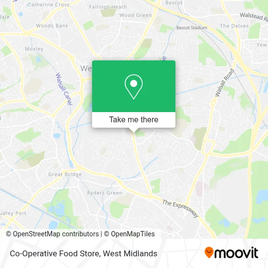 Co-Operative Food Store map
