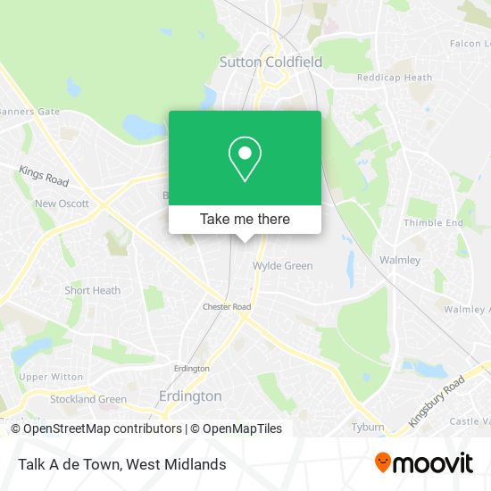 Talk A de Town map
