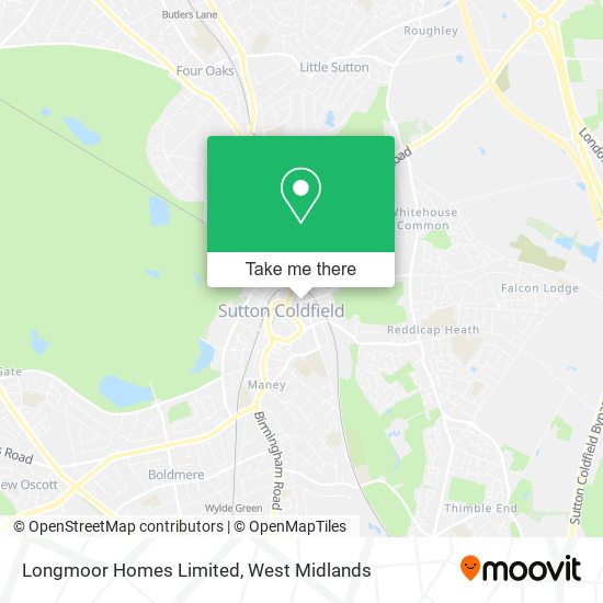 Longmoor Homes Limited map