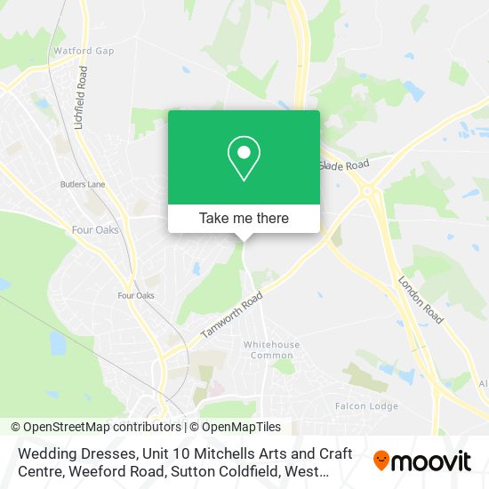 Wedding Dresses, Unit 10 Mitchells Arts and Craft Centre, Weeford Road, Sutton Coldfield map