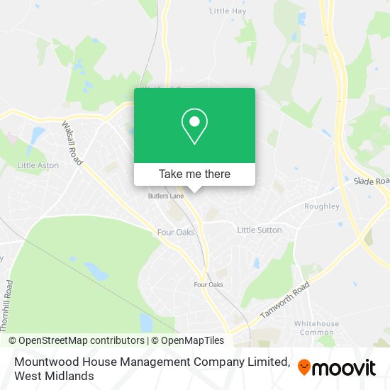 Mountwood House Management Company Limited map