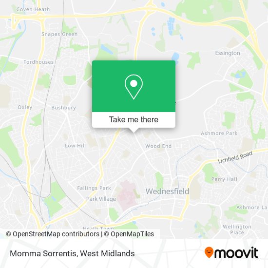 Momma Sorrentis map