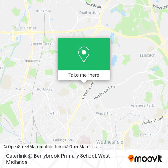 Caterlink @ Berrybrook Primary School map