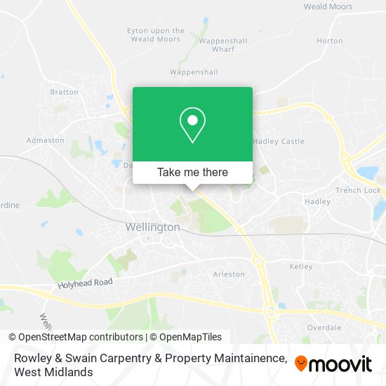 Rowley & Swain Carpentry & Property Maintainence map