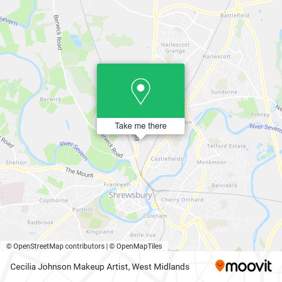 Cecilia Johnson Makeup Artist map